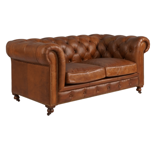 Двухместный диван Boudoir Quilted Leather