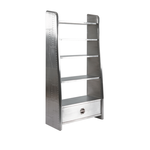 Книжная полка Escalator Bookshelf Aluminum