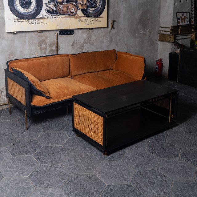 Двухместный диван Bonjour 2 Seater в стиле лофт