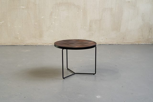 Кофейный столик Wood Circle Iron