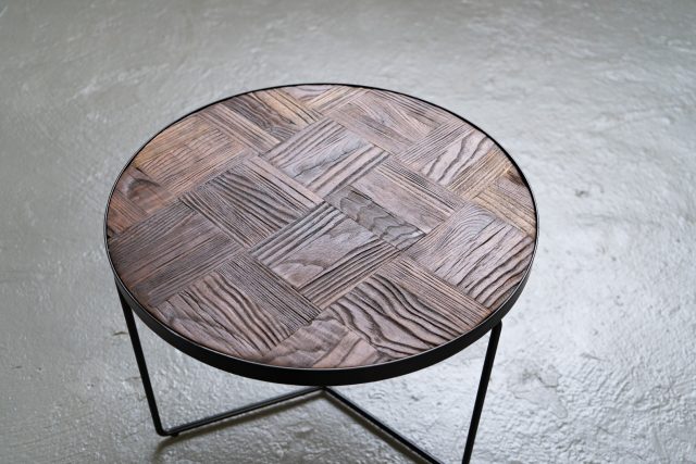 Кофейный столик Wood Circle Black