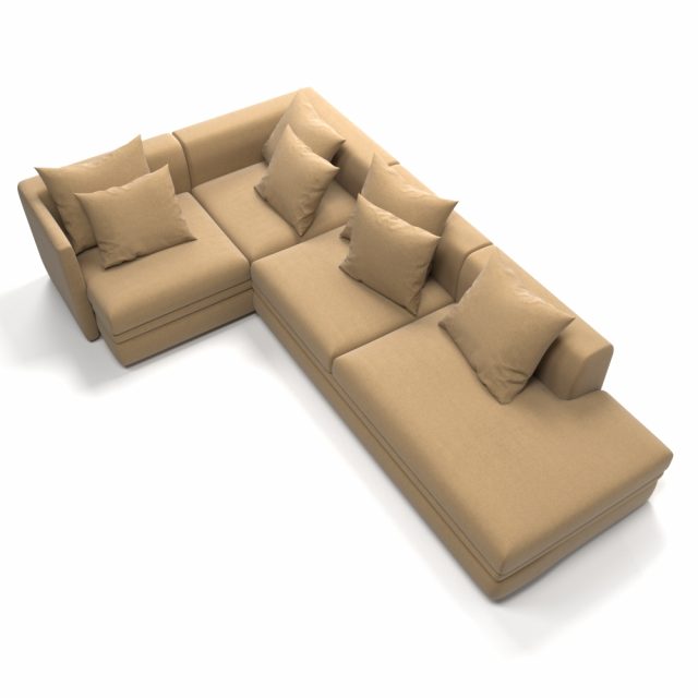 Угловой трехместный диван REGAL L