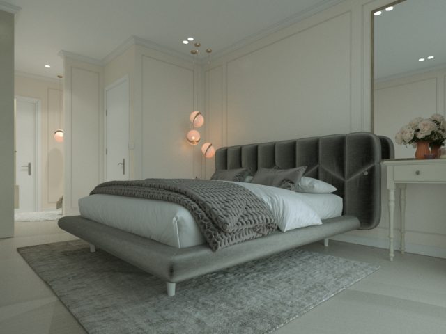 Кровать двухместная CorteZari MINOU double bed