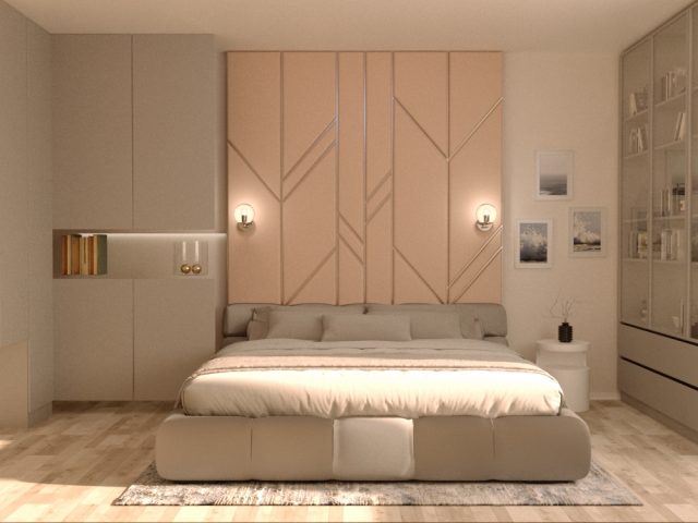 Двухместная кровать Bed B&B Italia Tufty