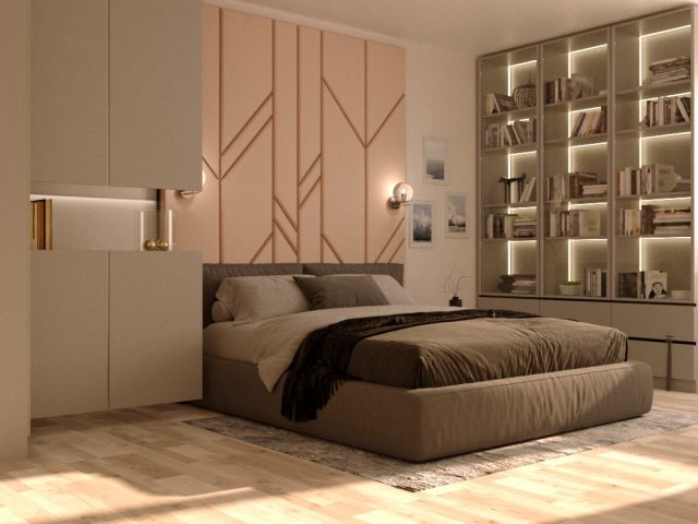 Кровать Bed B&B Italia Tufty