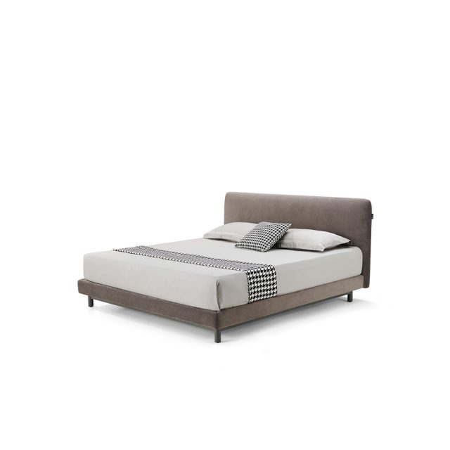Кровать с тканевой обивкой Profound Grey