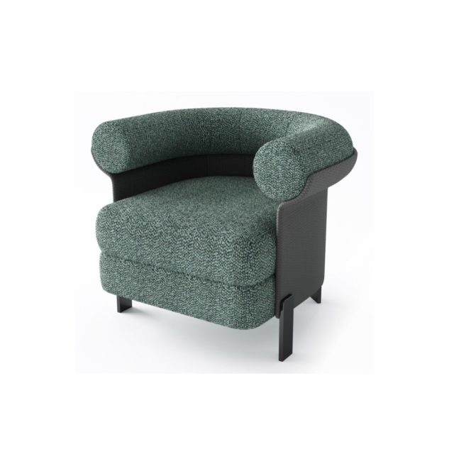 Кресло со спинкой-валиком Essens в стиле лофт, модерн, индастриал